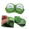 Healvian 1pc Cartoon Frog Eye Mask Lightweight Sleep Blindfold for