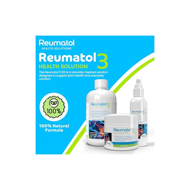 Reumatol 3 Kit – Natural Joint Support Formula for Comfort