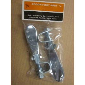 Superior NOS Superior 7/8" Spoon Foot Pegs Rest Fits: Harley Davidson Chopper Custom BSA