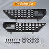 ZAMLIE 2 Pair Metal Front Door Pockets Storage Box Compatible