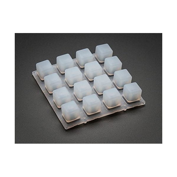 Adafruit Teclado de silicona elastómero 4x4 para LED de 3