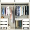 Closet Rods for Hanging Clothes, 16.5 to 79 Inches Adjustable