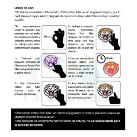 Chamantra Anestesia Para Tatuaje Y Balsamo De Curacion Kit