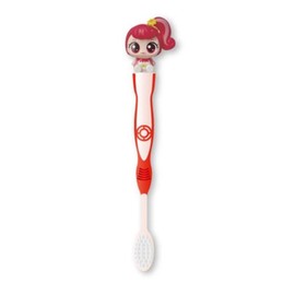 1 Count Catch Teenieping Figure Toothbrush Compact Head 6.5inches (Red)