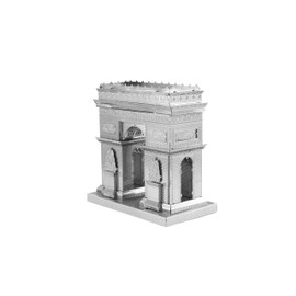 Metal Earth Fascinations ICX005 502886, Arc de Triomphe, Construction Toy 2 Metal Board (Ages 14 +