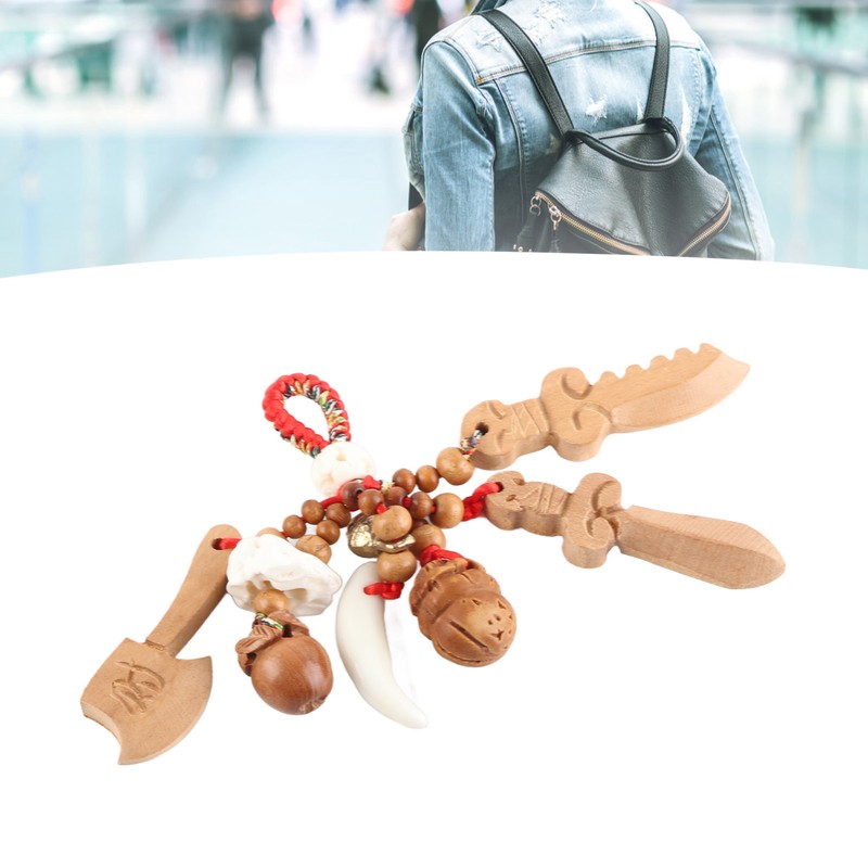 Peach Wood Sword Amulet Warding Off Evil Spirits Fashion Good