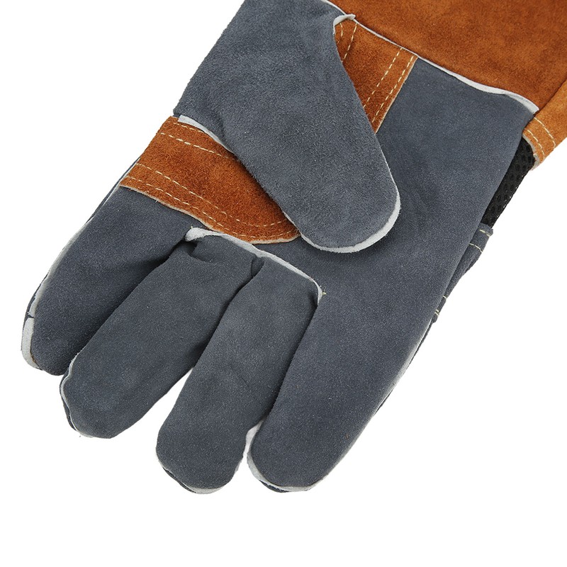 1 Pair Heat Resistant Gloves Separate Fingers Hot Proof Mitts