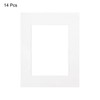 uxcell 4.9" x 6.9" Picture Mat, Core Bevel Cut Frame