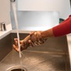 2PCS Sink Splashback Kitchen Sink Splash Guard Sink Water Splash