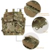 KRYDEX Tactical Pouch Zip-On Panel for Vest (MC)