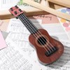 BESPORTBLE Plastic Ukulele Toy for Kids - Miniature Musical Instrument