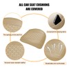 2 Pack 20.47 x 20.87 Inch PU Leather Front Seat