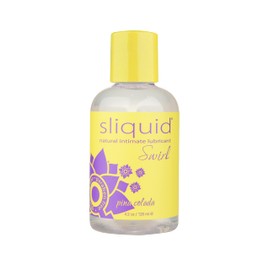 Sliquid Swirl Lubricant - 4.2 oz Bottle Pina Colada
