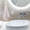 Holibanna Cast Wall Hooks 3pcs Iron Star Coat Hook Nautical