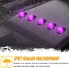 PSEQT 5Pcs 24LED Cab Roof Top Marker Running Clearance LED
