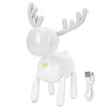 LED Night Light Cartoon Deer Shaped Table Lamp 1200mAh USB