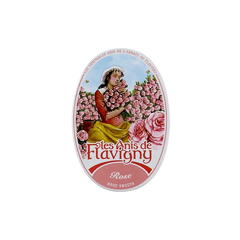 Anise de Flavigny Anise Candy Rose, 1.8 oz (50 g)