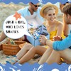 Potchen 12 Pcs Shark Gift Set Tumbler Makeup Bag Keychain