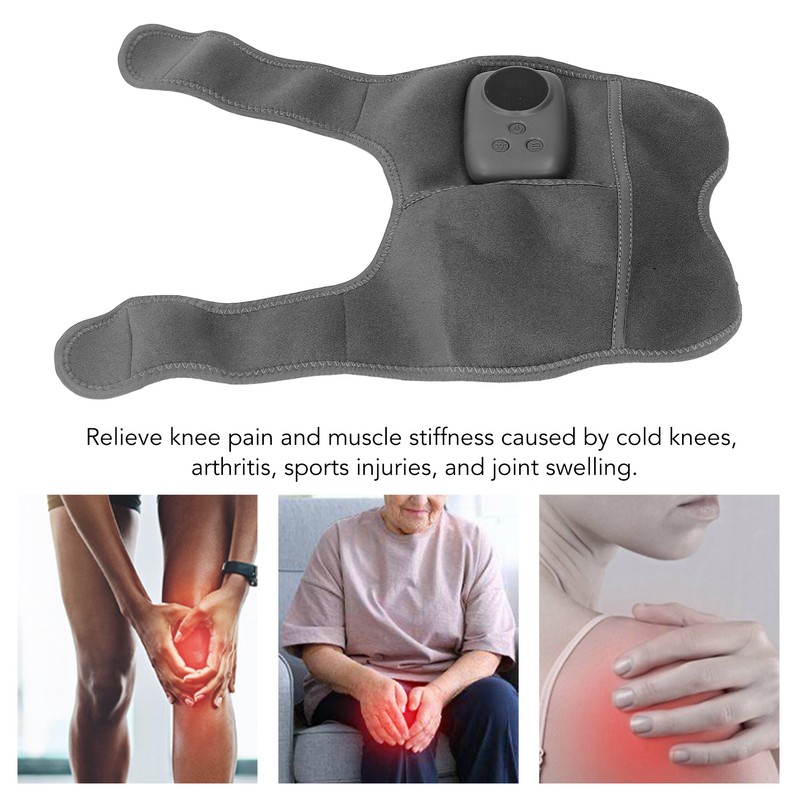 Electric Knee Massager Hot Compress Adjust Temperature Reduce Discomfort Joint