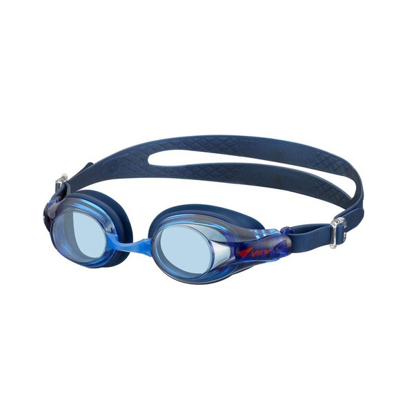 VIEW V722JSA BL Swimming Goggles, Made in Japan, For Elementary