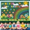 Spring Bulletin Board Decorations - 168Pcs Spring Classroom Decorations Spring