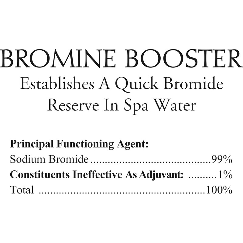 SpaChoice 2-Pounds Premium Bromine Booster, Sodium Bromide for Hot Tub,