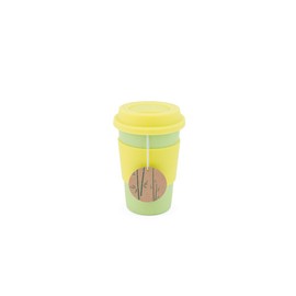 Peterson Housewares Bamboo Fiber Eco Cup, 22 oz, Green