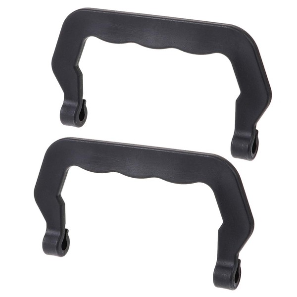 Zerodeko 10Pcs Pet Cage Handles, Black, Portable Plastic, Easy Install,