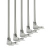 ExcelValley - 5-Pack - Right Angle Mono Modular Patch Cables