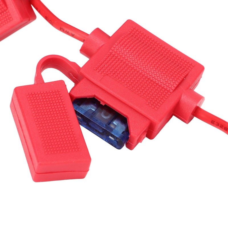 Rocker Switch Panel 4 Gang 12‑24V 5 Pin Blue Light