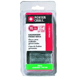 PORTER-CABLE PFN16125 1-1/4-Inch, 16 Gauge Finish Nails (2500-Pack)
