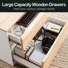 ModernMate 2 Drawer Lateral File Cabinet, 31W*23H Wood Filing Cabinet