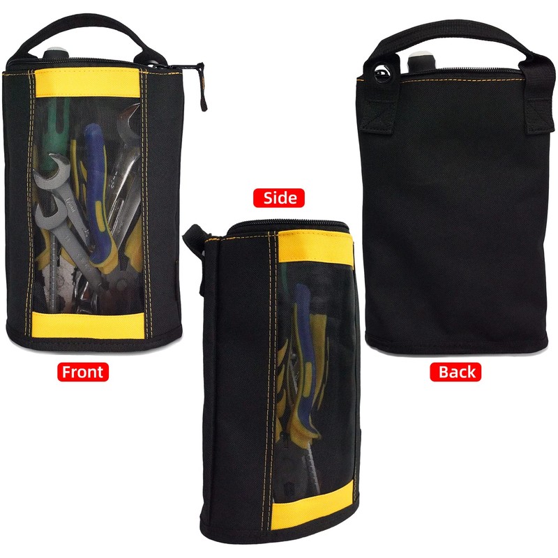 MELOTOUGH Canvas Zipper Tool Pouch Zipper Bag -Fastener bag with
