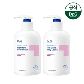 Dr.G (1+1) Dermoisture Barrier D Richderm Body Lotion 400mL / 닥터지 (1+1) 더모이스처 배리어D 리치덤 바디로션 400mL