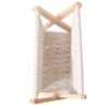 LIKEUDO Nordic Wind Cotton Rope Woven Magazine Rack - Boho