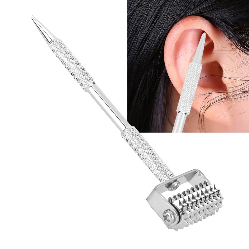 Metal Multi Functional Ear Acupoints Detector Probe Ear Acupoints Spring