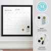 Martha Stewart Everette Magnetic Monthly Calendar Dry Erase Board with