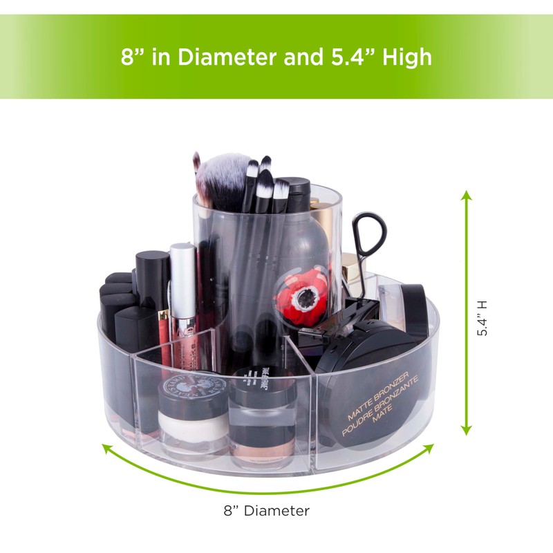 Kenney Rotating Storage Caddy, Clear