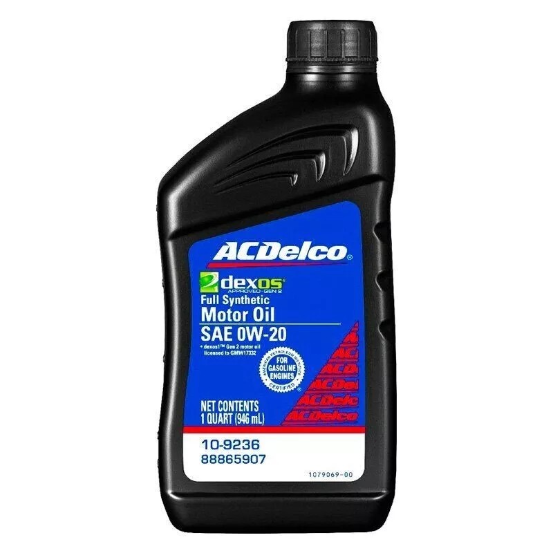 Genuine GM 12 Quarts - ACDelco FULL SYNTHETIC SAE 0W-20