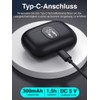 auvisio Commuter Headphones: Wireless In-Ear Headphones with Charging Case, Noise