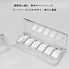 EsiFare Makeup Palette, Set of 2, Eyeshadow Palette, 6 Grid,