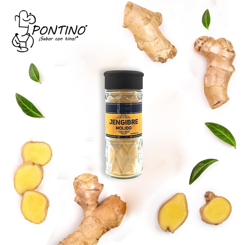 Pontino Jengibre Molido 32 Gramos 2 Piezas