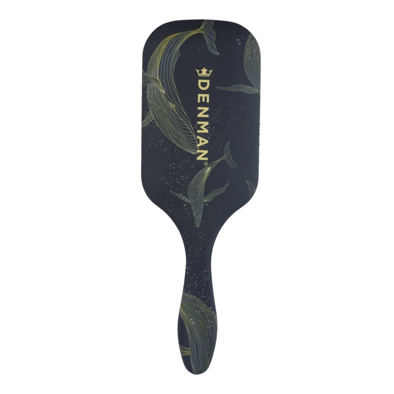 Denman D38 Navy Future Dusk Power Paddle Brush