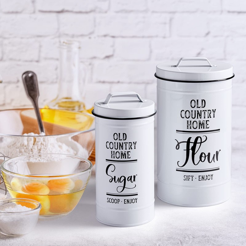 DAYYET Canisters Sets for the Kitchen, Airtight Kitchen Canisters for