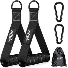 WALITO Exercise Handles, Replacement Cable Machine Attachments for Home Gym Equipment, Pulley System, Pilates, Resistance Bands, Strength Trainer, Heavy Duty Working Out Handles
