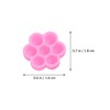 Minkissy 200 pcs Eyelash Glue Pad Plastic Flower Shape Glue