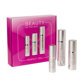 Perfect Cell Beauty Box Comprehensive, Sustainable Anti-Ageing Set, Works Immediately Against Wrinkles, Moisturising Face Care Including Intense Lifting Cream, Serum and Eye Cream