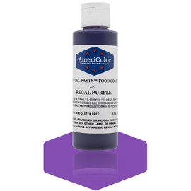 Americolor Soft Gel Paste Food Color, 4.5-Ounce, Regal Purple