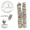 JEEBUTY Sage Incense Bundles, 2 Pieces, Approx. 20 cm &