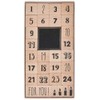 Stamp Set Advent Calendar Numbers FSC 100%